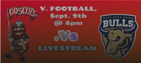 Varsity Football vs. West Boca Raton Community HS - 9/9/22 6pm